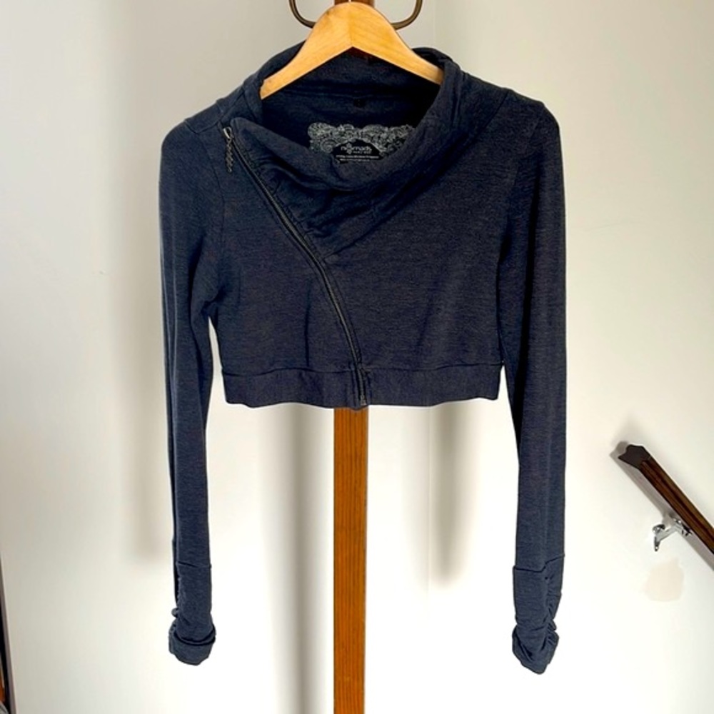 Nomads Hemp Wear - Crop jacket - Size M - Denim blue